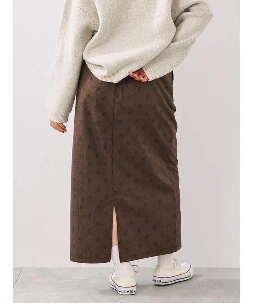 SM2（エスエムツー）の「カットコールスカート（スカート・レディース・ブラウン/ブラック/グレー・F）」の17枚目の写真