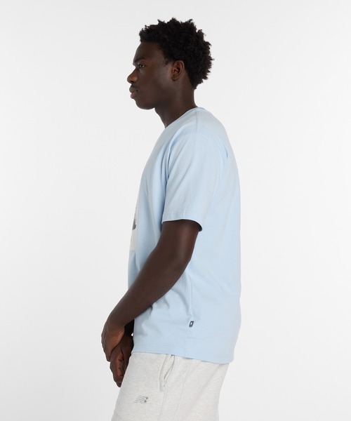 NEW BALANCE(ニューバランス)の「574 ADTシャツ(Tシャツ/カットソー・メンズ・サンドグレー/ブラック/ライトブルー・SMALL/MEDIUM/LARGE/X-LARGE/XX-LARGE)」の12枚目の写真