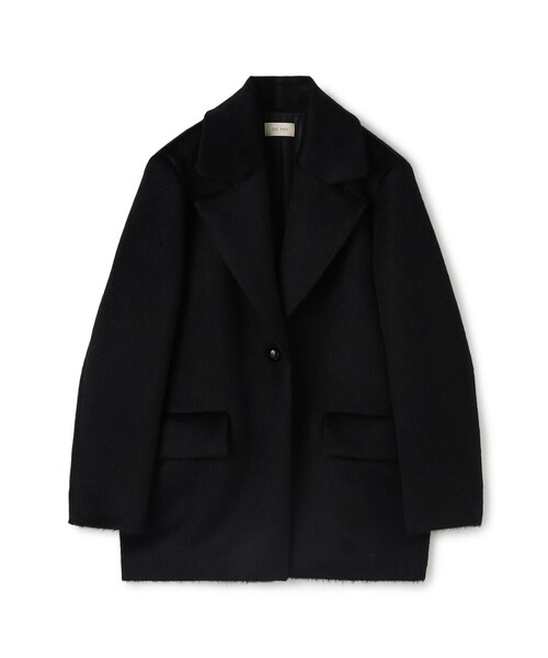 美品 DES PRES デプレ ウールメルトン ロングチェスターコート DES PRES（デ・プレ）の「ウールメルトン ロングチェスターコート