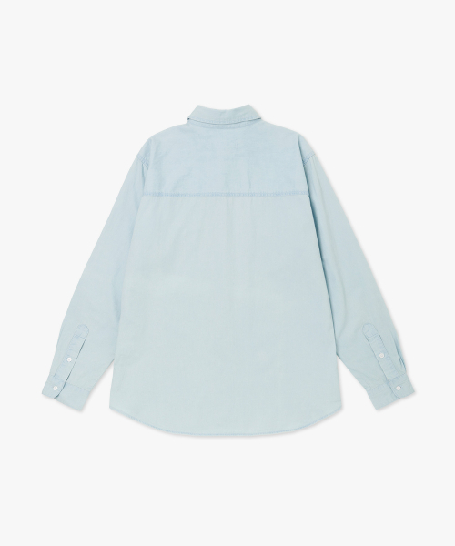 PLAC(プラック)の「シャンブレー ポケット シャツ ライトブルー(シャツ/ブラウス・メンズ・その他・MEDIUM/LARGE)」の6枚目の写真