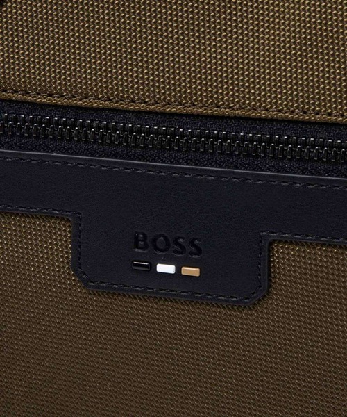 BOSS(ボス)の「BOSS Ray N Soft Holdall ボス レイ ソフト エヌ ホールドール ボストンバッグ(ボストンバッグ・メンズ・グリーン・FREE)」の5枚目の写真
