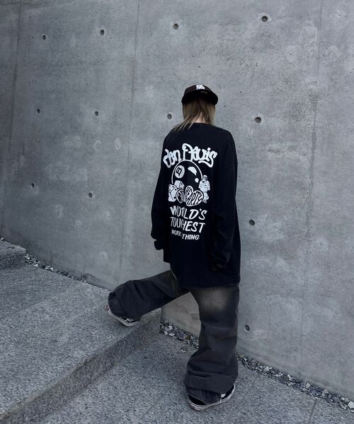 REFLYPERKY(リフライパーキー)の「HT8718ウェアエバーワイドデニム(SAHARA BLACK)(デニムパンツ・メンズ・その他・SMALL/XX-LARGE/X-SMALL/L(32)/M(30)/XL(34))」の9枚目の写真