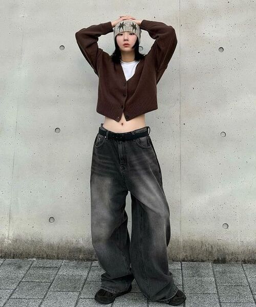 REFLYPERKY(リフライパーキー)の「HT8718ウェアエバーワイドデニム(SAHARA BLACK)(デニムパンツ・メンズ・その他・SMALL/XX-LARGE/X-SMALL/L(32)/M(30)/XL(34))」の16枚目の写真
