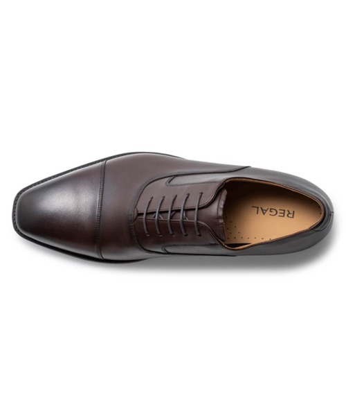 REGAL（リーガル）の「リーガル 21BL ストレートチップ GORE-TEX SURROUND ゴアテックス（ドレスシューズ・メンズ・ダークブラウン・24.5/25.5/26/26.5/27/24/25）」の3枚目の写真