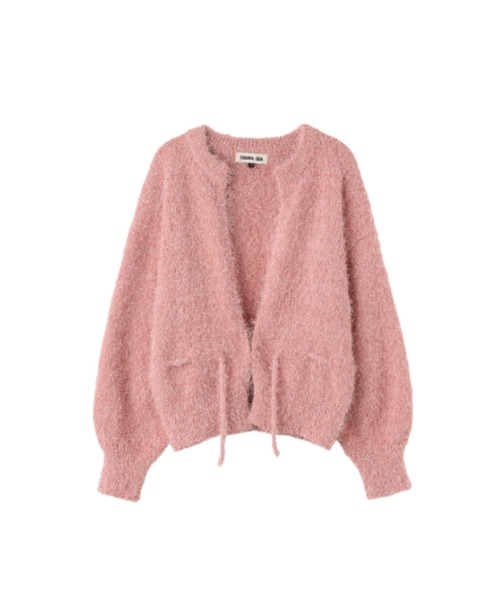 GENERAL IDEA(ジェネラルアイデア)の「【GENERAL IDEA】シャギールーズカーディガン / LONG HAIR LOOSE FIT CARDIGAN(カーディガン/ボレロ・レディース・ピンク/ブラウン・L/M/S)」の15枚目の写真