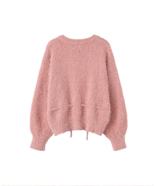 GENERAL IDEA(ジェネラルアイデア)の「【GENERAL IDEA】シャギールーズカーディガン / LONG HAIR LOOSE FIT CARDIGAN(カーディガン/ボレロ・レディース・ピンク/ブラウン・L/M/S)」の16枚目の写真