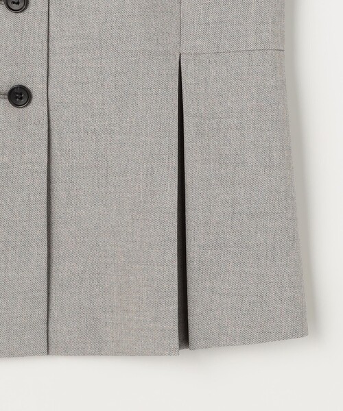 NOLLEY’S Sophi（ノーリーズソフィ）の「《セットアップ対応》ウォッシャブルドライシャークペプラムジレ（ベスト・レディース・グレイッシュベージュ/チャコールグレー・38）」の17枚目の写真