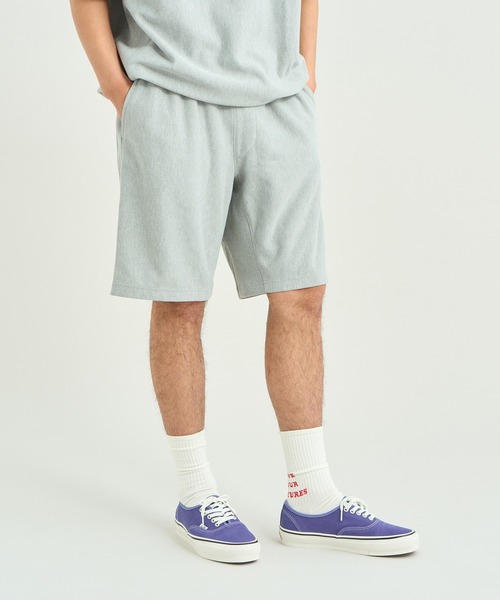 NANGA(ナンガ)の「DRY MIX SWEAT SHORTS/ドライミックススウェットショーツ(その他パンツ・メンズ・ブラック/グレー・M/L/XL/S)」の8枚目の写真
