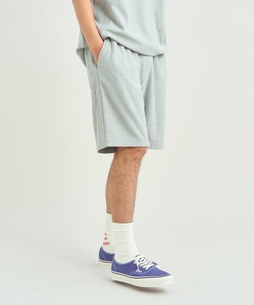 NANGA(ナンガ)の「DRY MIX SWEAT SHORTS/ドライミックススウェットショーツ(その他パンツ・メンズ・ブラック/グレー・M/L/XL/S)」の9枚目の写真
