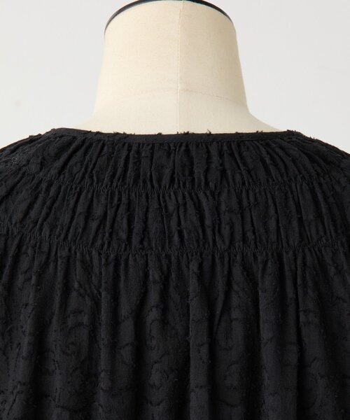 BEARDSLEY（ビアズリー）の「ボタニカルジャガードブラウス（シャツ/ブラウス・レディース・ブラック・FREE）」の16枚目の写真