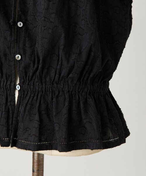 BEARDSLEY（ビアズリー）の「ボタニカルジャガードブラウス（シャツ/ブラウス・レディース・ブラック・FREE）」の18枚目の写真