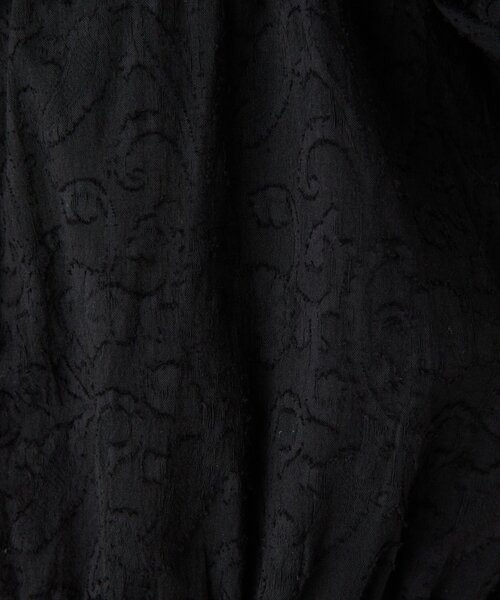 BEARDSLEY（ビアズリー）の「ボタニカルジャガードブラウス（シャツ/ブラウス・レディース・ブラック・FREE）」の19枚目の写真