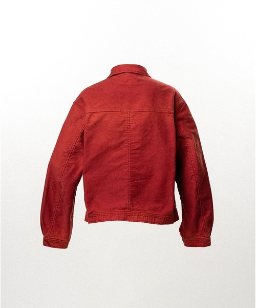 Distressed Moleskin Work Jacket（ブルゾン）｜KAMIYA（カミヤ）の