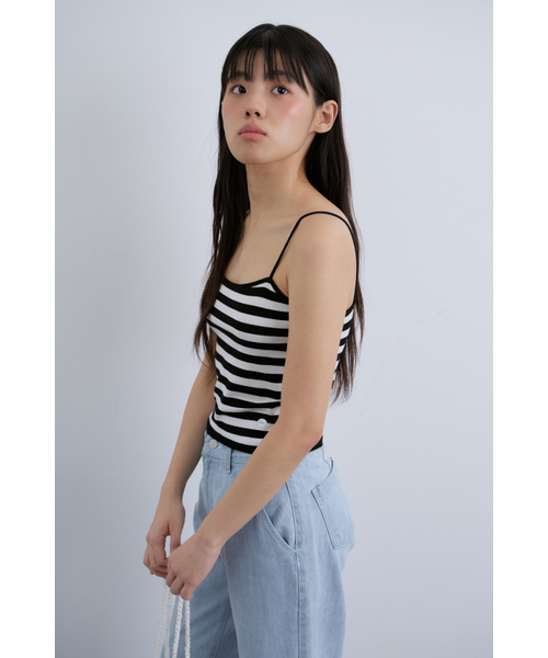 MAGNET ARCHIVE(マグネット アーカイブ)の「City Knit Sleeveless (Black)(Tシャツ/カットソー・レディース・その他・FREE)」の4枚目の写真