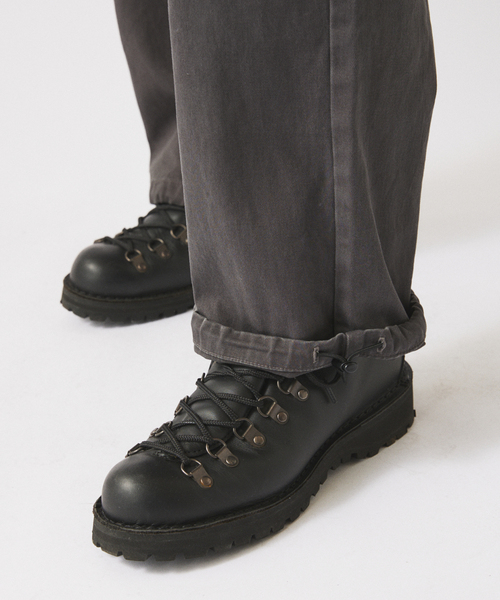 Gramicci（グラミチ）の「GRAMICCI / グラミチ 別注 エココットンツイル ワイドパンツ（チノパンツ・メンズ・ブラック/チャコールグレー/アイボリー/ブラウン・MEDIUM/LARGE）」の22枚目の写真