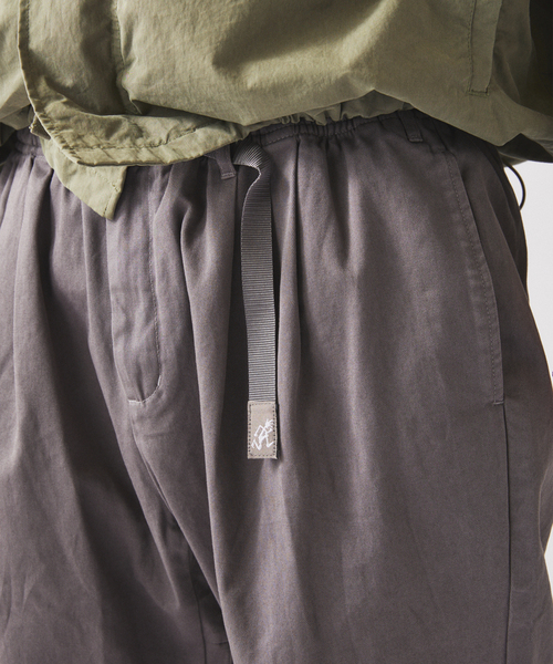 GRAMICCI / グラミチ 別注 エココットンツイル ワイドパンツ