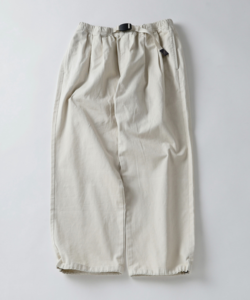 Gramicci(グラミチ)の「GRAMICCI / グラミチ 別注 エココットンツイル ワイドパンツ(チノパンツ・メンズ・ブラック/チャコールグレー/アイボリー/ブラウン・MEDIUM/LARGE)」の21枚目の写真