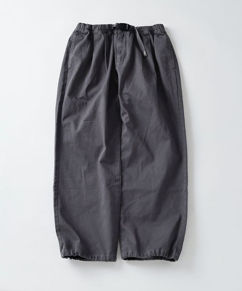 Gramicci(グラミチ)の「GRAMICCI / グラミチ 別注 エココットンツイル ワイドパンツ(チノパンツ・メンズ・ブラック/チャコールグレー/アイボリー/ブラウン・MEDIUM/LARGE)」の19枚目の写真