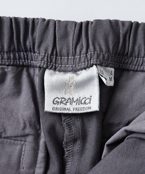 Gramicci(グラミチ)の「GRAMICCI / グラミチ 別注 エココットンツイル ワイドパンツ(チノパンツ・メンズ・ブラック/チャコールグレー/アイボリー/ブラウン・MEDIUM/LARGE)」の14枚目の写真
