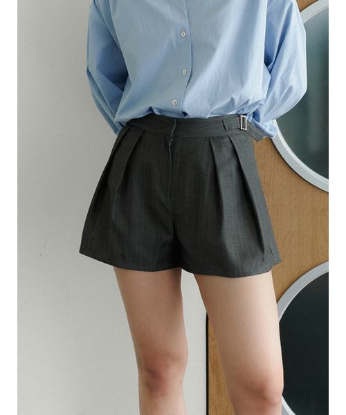 MAGNET ARCHIVE(マグネット アーカイブ)の「Pepper Pintuck Pants (Gray)(その他パンツ・レディース・その他・S/M)」の1枚目の写真