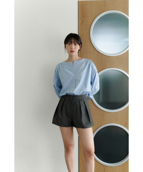 MAGNET ARCHIVE(マグネット アーカイブ)の「Pepper Pintuck Pants (Gray)(その他パンツ・レディース・その他・S/M)」の3枚目の写真