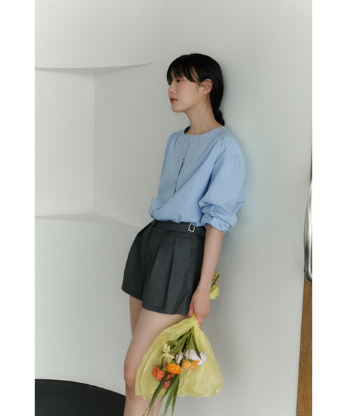 MAGNET ARCHIVE(マグネット アーカイブ)の「Pepper Pintuck Pants (Gray)(その他パンツ・レディース・その他・S/M)」の4枚目の写真