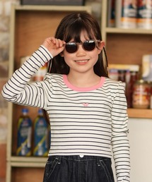 ROXY(���L�V�[)��ROXY/���L�V�[ ���� �N���b�v�hT�V���c �L�b�Y HEY YEAH YEAH LS  ERGKT03281(T�V���c/�J�b�g�\�[)