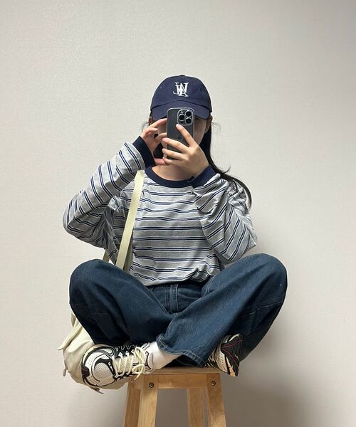 ANOETIC（アノエティック）の「ANC POCKET NYLON BACKPACK_SKY BLUE（バックパック/リュック・レディース・スカイブルー・FREE）」の2枚目の写真