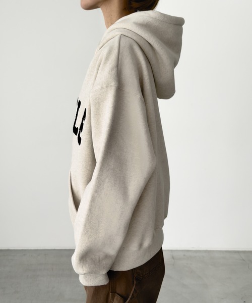 CANAL JEAN(キャナルジーン)の「Lakey Park SEATTLE パーカー 両起毛(パーカー・レディース・オートミール/チャコールグレー/ヘザーグレー・ONE SIZE)」の16枚目の写真