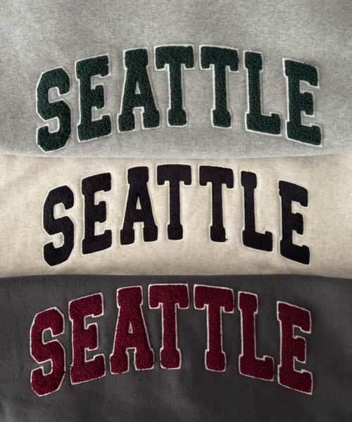 CANAL JEAN(キャナルジーン)の「Lakey Park SEATTLE パーカー 両起毛(パーカー・レディース・オートミール/チャコールグレー/ヘザーグレー・ONE SIZE)」の21枚目の写真