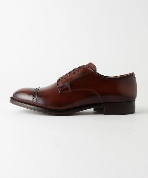green label relaxing（グリーンレーベルリラクシング）の「SN 6EYE ST-TIP BLUCH シューズ（ドレスシューズ・メンズ・ダークブラウン/ブラック・9/7h/7/8h/8）」の3枚目の写真