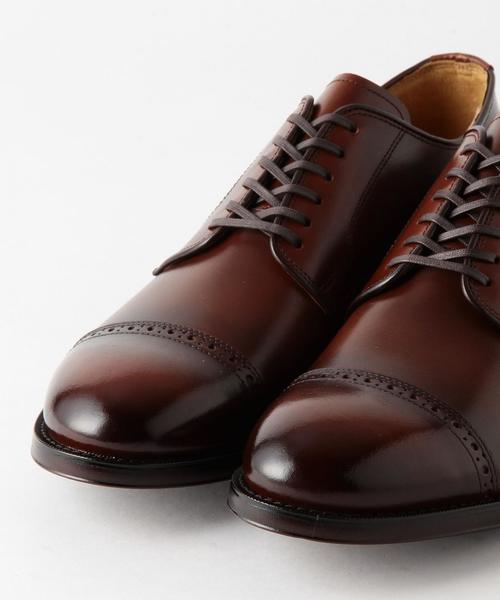 green label relaxing（グリーンレーベルリラクシング）の「SN 6EYE ST-TIP BLUCH シューズ（ドレスシューズ・メンズ・ダークブラウン/ブラック・9/7h/7/8h/8）」の6枚目の写真