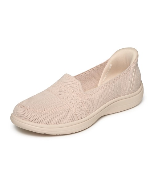 SKECHERS(スケッチャーズ)の「スケッチャーズ スリップインズ:オンザゴー フレックス ラディアント - スローン(スニーカー・レディース・ブラック/クリーム・23.5cm/24cm/25cm/24.5cm/23cm/22.5cm)」の2枚目の写真