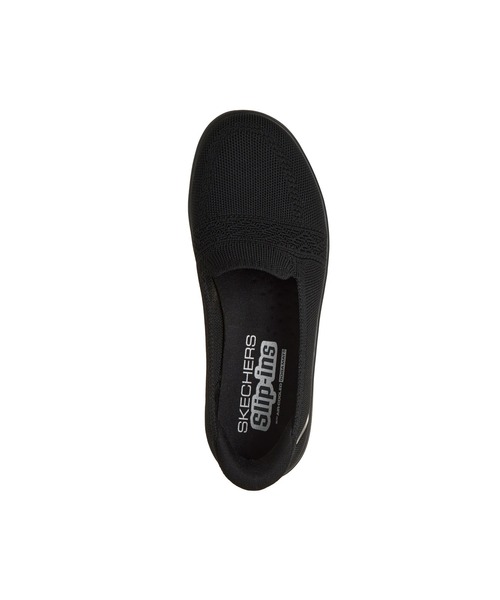 SKECHERS(スケッチャーズ)の「スケッチャーズ スリップインズ:オンザゴー フレックス ラディアント - スローン(スニーカー・レディース・ブラック/クリーム・23.5cm/24cm/25cm/24.5cm/23cm/22.5cm)」の9枚目の写真