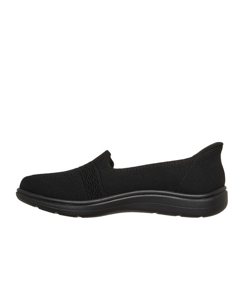 SKECHERS(スケッチャーズ)の「スケッチャーズ スリップインズ:オンザゴー フレックス ラディアント - スローン(スニーカー・レディース・ブラック/クリーム・23.5cm/24cm/25cm/24.5cm/23cm/22.5cm)」の3枚目の写真