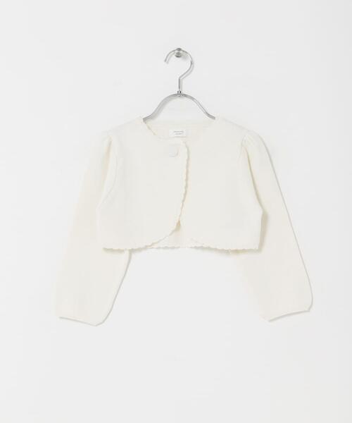 URBAN RESEARCH DOORS(アーバンリサーチドアーズ)の「ニットボレロカーディガン(KIDS)(ニット/セーター・キッズ・ネイビー/オフホワイト・110/120)」の16枚目の写真