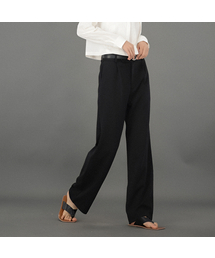 Comfort All day Semi Wide Pants _Black