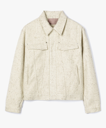 LEMARD（ルマード）の「ヘリンボーントラッカージャケット - アイボリー（デニムジャケット）」