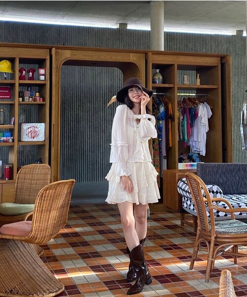 SINCETHEN(シンスゼン)の「ミルキー ティアードスカート(スカート・レディース・その他・SMALL/MEDIUM)」の11枚目の写真