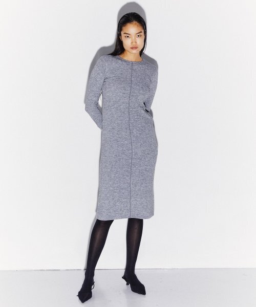 KIMDOH(キムド)の「FRONT BACK KNIT DRESS GRAY(ワンピース・レディース・その他・FREE)」の1枚目の写真