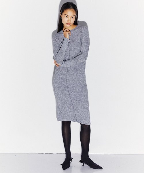 KIMDOH(キムド)の「FRONT BACK KNIT DRESS GRAY(ワンピース・レディース・その他・FREE)」の3枚目の写真
