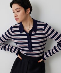 Whim Gazette | ニットポロボディスーツ(ニット/セーター)