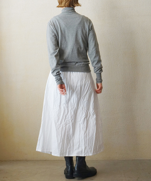 JOURNAL STANDARD LUXE(ジャーナルスタンダード ラックス)の「HGコットン タートルネックプルオーバー(ニット/セーター・レディース・ブラック/グレー/ホワイト/パープル・FREE)」の14枚目の写真