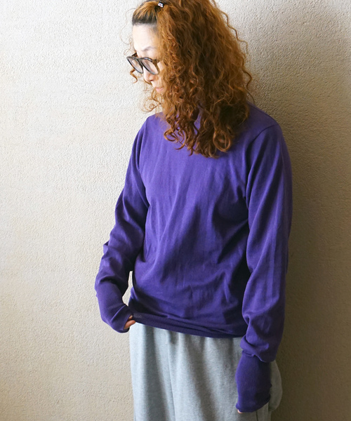 JOURNAL STANDARD LUXE(ジャーナルスタンダード ラックス)の「HGコットン タートルネックプルオーバー(ニット/セーター・レディース・ブラック/グレー/ホワイト/パープル・FREE)」の18枚目の写真