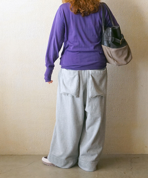 JOURNAL STANDARD LUXE(ジャーナルスタンダード ラックス)の「HGコットン タートルネックプルオーバー(ニット/セーター・レディース・ブラック/グレー/ホワイト/パープル・FREE)」の19枚目の写真