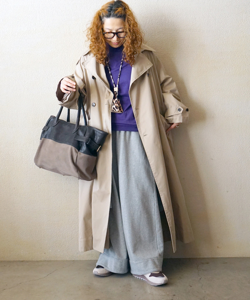 JOURNAL STANDARD LUXE(ジャーナルスタンダード ラックス)の「HGコットン タートルネックプルオーバー(ニット/セーター・レディース・ブラック/グレー/ホワイト/パープル・FREE)」の20枚目の写真