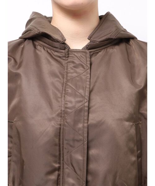 LAGUNAMOON（ラグナムーン）の「ショートMA-1（ブルゾン・レディース・ブラウン/ライトイエロー・FREE）」の14枚目の写真