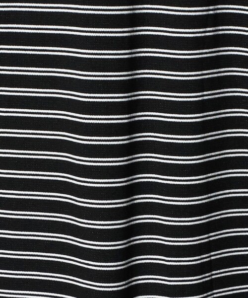 CITEN（シテン）の「＜CITEN＞リップルボーダーロングスリーブシャツ（Tシャツ/カットソー・メンズ・ブラック/ホワイト・L/M）」の3枚目の写真