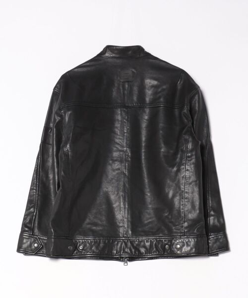 ALLSAINTS(オールセインツ)の「FELIX LTHR RACER JKT(その他アウター・メンズ・ブラック・XS/S/M/L/XL)」の2枚目の写真