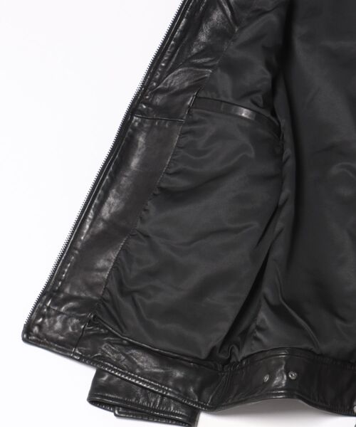 ALLSAINTS(オールセインツ)の「FELIX LTHR RACER JKT(その他アウター・メンズ・ブラック・XS/S/M/L/XL)」の3枚目の写真
